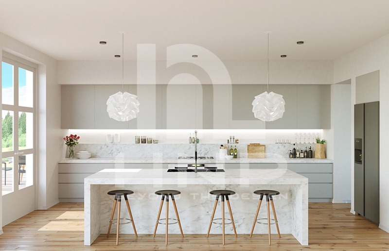 Những mẫu thiết kế nội thất nhà bếp hiện đại nhất 2021